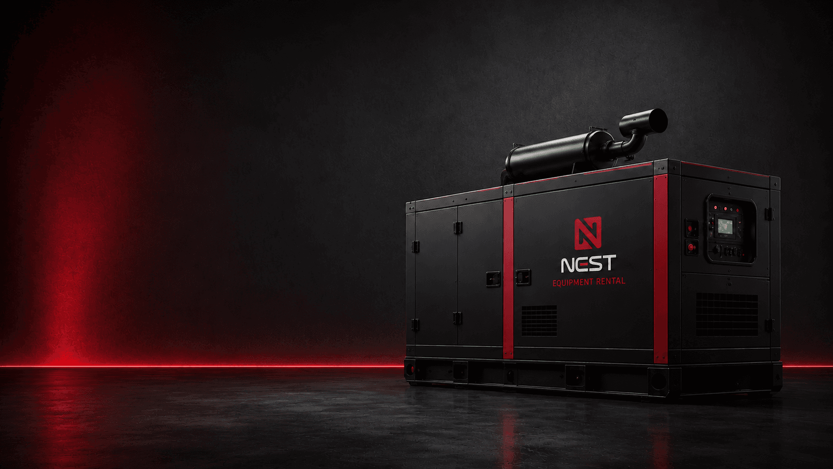 NEST Equipment Rental generator fleet